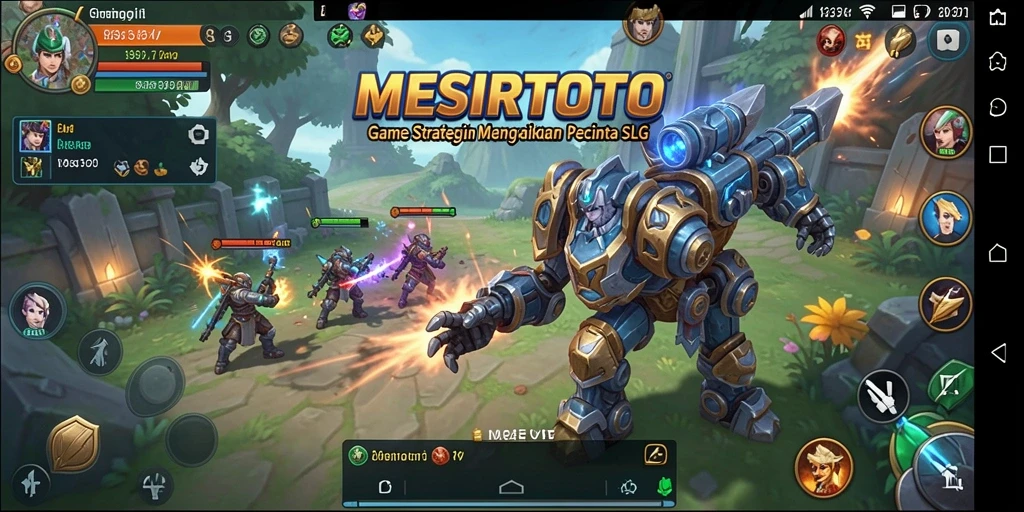 Tampilan gameplay MESIRTOTO yang epik dan mendalam.