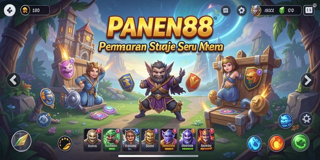 Tangkapan layar gameplay PANEN88 menampilkan strategi yang mendebarkan.