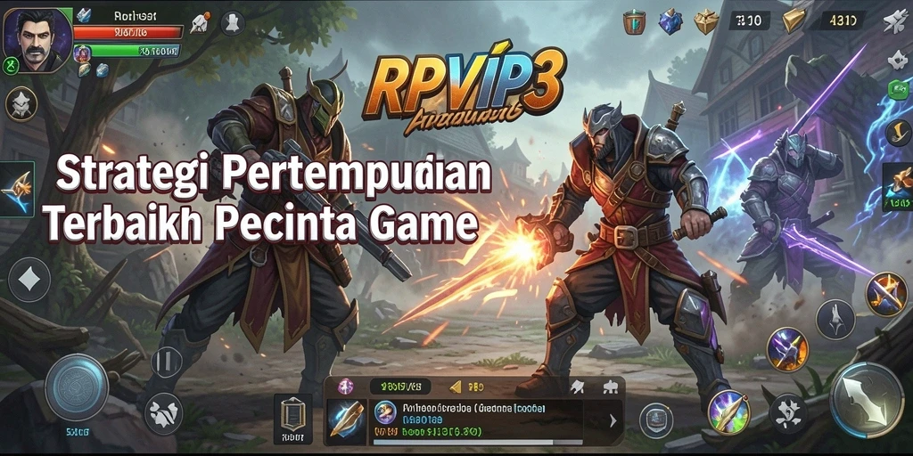 Tampilan gameplay menarik dari RPVIP3 dengan strategi mendebarkan.