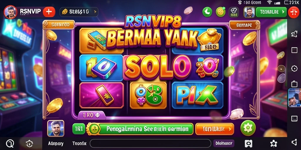 Tampilan Gameplay Seru Mesin Slot RSNVIP8